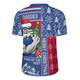 Western Bulldogs Rugby Jersey Merry Christmas Knit Style Festive Spirit
