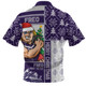 Fremantle Zip Polo Shirt Merry Christmas Knit Style Festive Spirit