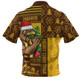 Hawthorn Zip Polo Shirt Merry Christmas Knit Style Festive Spirit