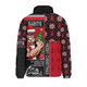 St Kilda Padded Jacket Merry Christmas Knit Style Festive Spirit
