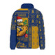 West Coast Eagles Padded Jacket Merry Christmas Knit Style Festive Spirit