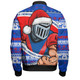 Newcastle Knights Bomber Jacket Ugly Knit Style For Christmas Game Fans