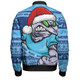 New South Wales Blues Bomber Jacket Ugly Knit Style For Christmas Game Fans