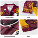 Brisbane Broncos Hawaiian Shirt Ugly Knit Style For Christmas Game Fans