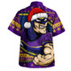 Melbourne Storm Hawaiian Shirt Ugly Knit Style For Christmas Game Fans