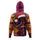 Brisbane Broncos Hoodie Ugly Knit Style For Christmas Game Fans