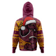 Brisbane Broncos Hoodie Ugly Knit Style For Christmas Game Fans