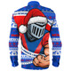 Newcastle Knights Long Sleeve Shirt Ugly Knit Style For Christmas Game Fans