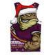 Queensland Maroons Men Singlet Ugly Knit Style For Christmas Game Fans