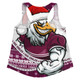 Manly Warringah Sea Eagles Women Racerback Singlet Ugly Knit Style For Christmas Game Fans