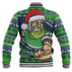 Canberra Raiders Baseball Jacket Ugly Knit Style For Christmas Game Fans