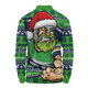 Canberra Raiders Long Sleeve Polo Shirt Ugly Knit Style For Christmas Game Fans