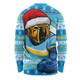 Gold Coast Titans Long Sleeve T-shirt Ugly Knit Style For Christmas Game Fans