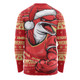 Redcliffe Dolphins Long Sleeve T-shirt Ugly Knit Style For Christmas Game Fans