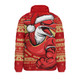Redcliffe Dolphins Padded Jacket Ugly Knit Style For Christmas Game Fans