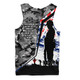 Australia Men Singlet Remembrance Day Heroic Soldier Legacy