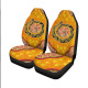 Australia CAR Seat Covers - Aboriginal Unique Style Snake Orange Color 2021