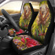 Australia Koala Car Seat Covers - 3D Koala with Waratah Flower Seat Covers - Universal Fit