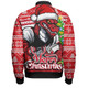 St. George Illawarra Dragons Bomber Jacket Merry Christmas Game Day Knit Style Team Edition