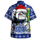 Canterbury-Bankstown Bulldogs Hawaiian Shirt Merry Christmas Game Day Knit Style Team Edition