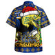 Parramatta Eels Hawaiian Shirt Merry Christmas Game Day Knit Style Team Edition