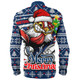 Sydney Roosters Long Sleeve Shirt Merry Christmas Game Day Knit Style Team Edition