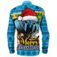 Gold Coast Titans Long Sleeve Shirt Merry Christmas Game Day Knit Style Team Edition