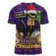 Melbourne Storm T-Shirt Merry Christmas Game Day Knit Style Team Edition
