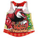 Redcliffe Dolphins Women Racerback Singlet Merry Christmas Game Day Knit Style Team Edition