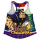 Melbourne Storm Women Racerback Singlet Merry Christmas Game Day Knit Style Team Edition