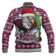 Manly Warringah Sea Eagles Baseball Jacket Merry Christmas Game Day Knit Style Team Edition