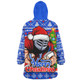 Newcastle Knights Snug Hoodie Merry Christmas Game Day Knit Style Team Edition