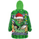 Canberra Raiders Snug Hoodie Merry Christmas Game Day Knit Style Team Edition