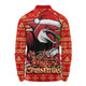 Redcliffe Dolphins Long Sleeve Polo Shirt Merry Christmas Game Day Knit Style Team Edition