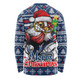 Sydney Roosters Long Sleeve T-shirt Merry Christmas Game Day Knit Style Team Edition