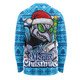 New South Wales Blues Long Sleeve T-shirt Merry Christmas Game Day Knit Style Team Edition