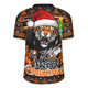 Wests Tigers Rugby Jersey Merry Christmas Game Day Knit Style Team Edition