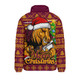 Brisbane Broncos Padded Jacket Merry Christmas Game Day Knit Style Team Edition