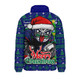 New Zealand Warriors Padded Jacket Merry Christmas Game Day Knit Style Team Edition