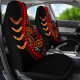 Australia Aboriginal Car Seat Covers - Aboriginal Boomerangs With Dot Painting Pattern