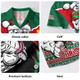 South Sydney Rabbitohs Hawaiian Shirt Santa Scoring Touchdown On Christmas Game Day