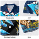 Gold Coast Titans Hawaiian Shirt Santa Scoring Touchdown On Christmas Game Day