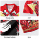 Redcliffe Dolphins Hawaiian Shirt Santa Scoring Touchdown On Christmas Game Day