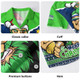 Canberra Raiders Hawaiian Shirt Santa Scoring Touchdown On Christmas Game Day