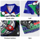 New Zealand Warriors Hawaiian Shirt Santa Scoring Touchdown On Christmas Game Day