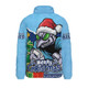 New South Wales Blues Padded Jacket Santa Scoring Touchdown On Christmas Game Day