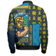 Gold Coast Titans Bomber Jacket Christmas Magic Knit Style Winter Glow