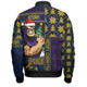 Melbourne Storm Bomber Jacket Christmas Magic Knit Style Winter Glow