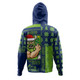 Canberra Raiders Hoodie Christmas Magic Knit Style Winter Glow