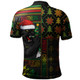 Penrith Panthers Polo Shirt Christmas Magic Knit Style Winter Glow